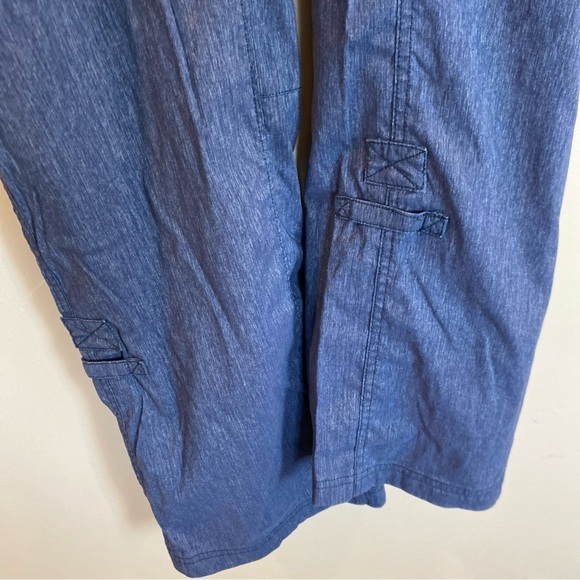 Duluth Trading Company Cargo Pants Navy Blue Womens 14x33 - Picture 4 of 7